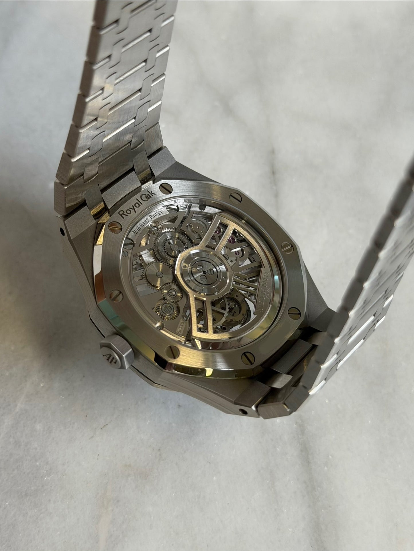 2023 26735ST.OO.1320ST.02 Tourbillion Openworked Preowned Complete
