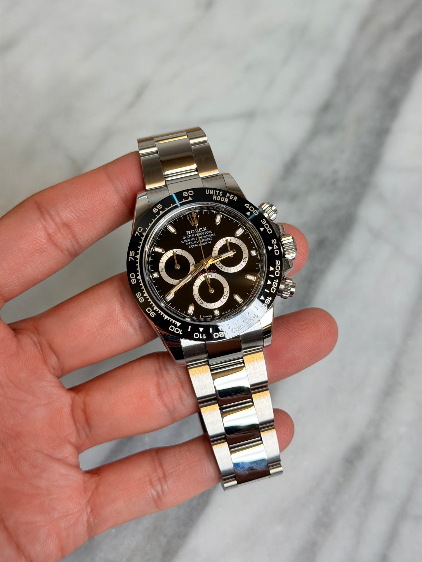 2022 116500LN Black Preowned and Polished Complete