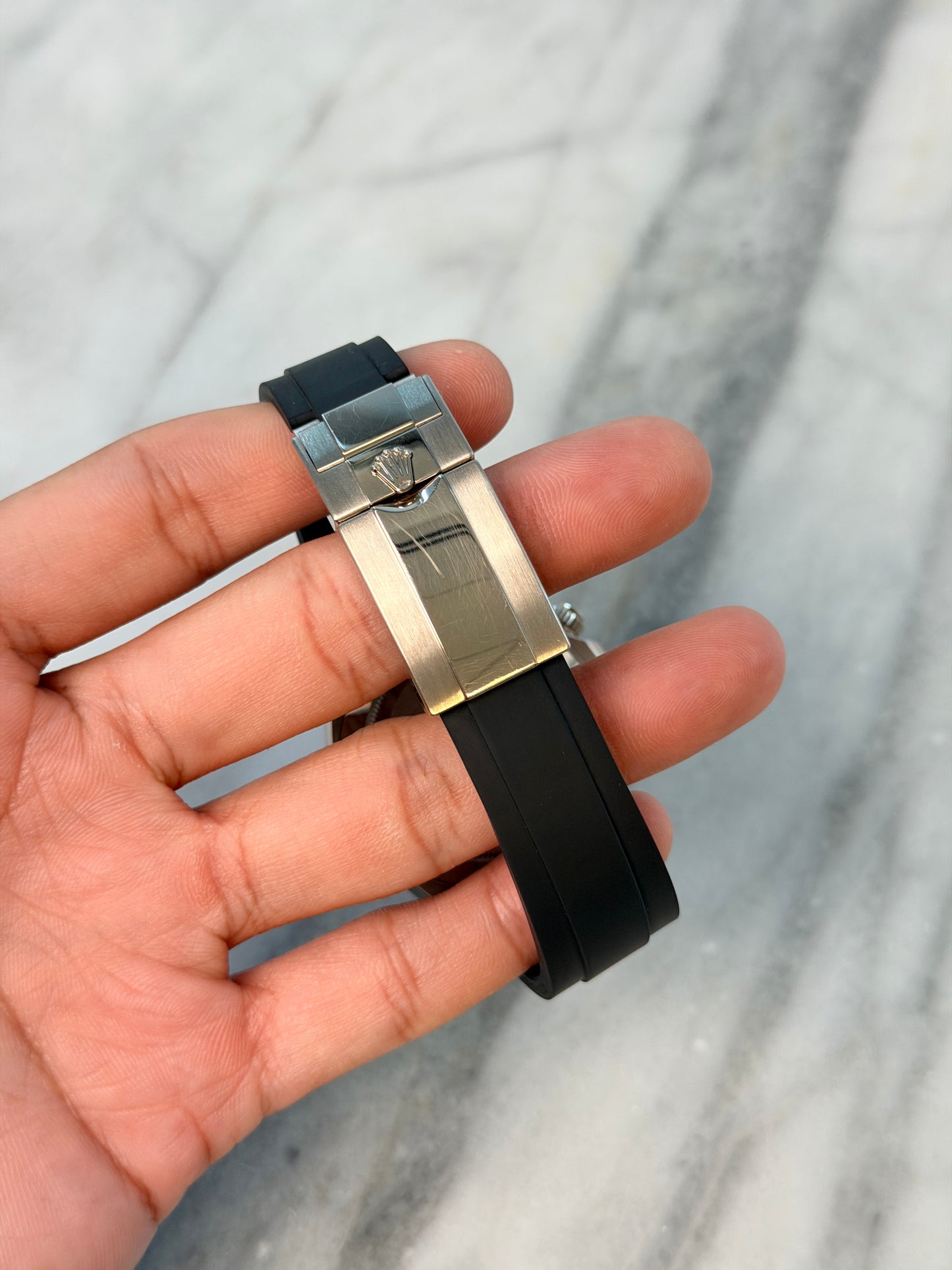 2023 116519LN Grey, EF Straps Preowned Complete