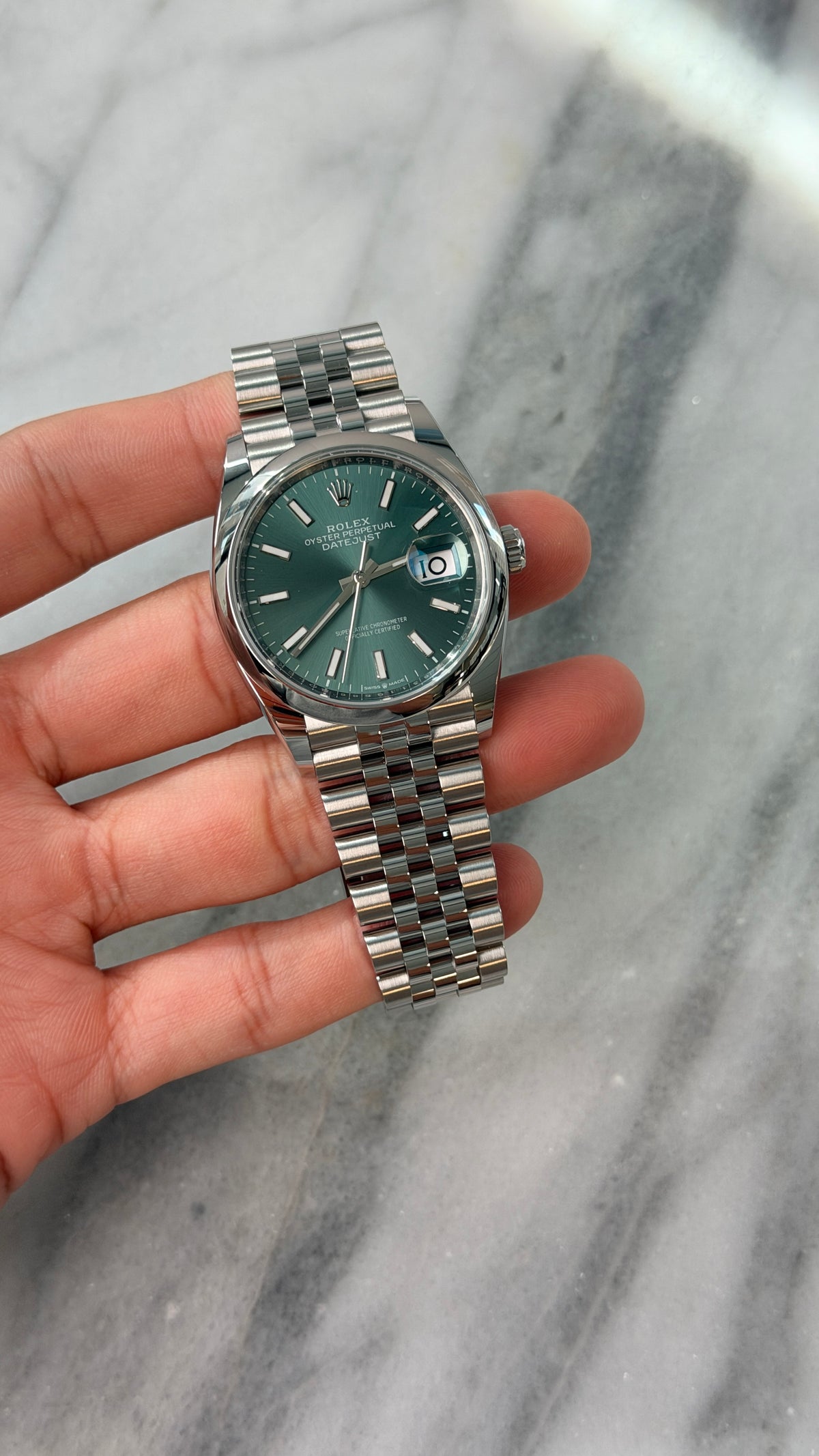 2025 126200 Jubilee Green Index DJ36 NOS Complete