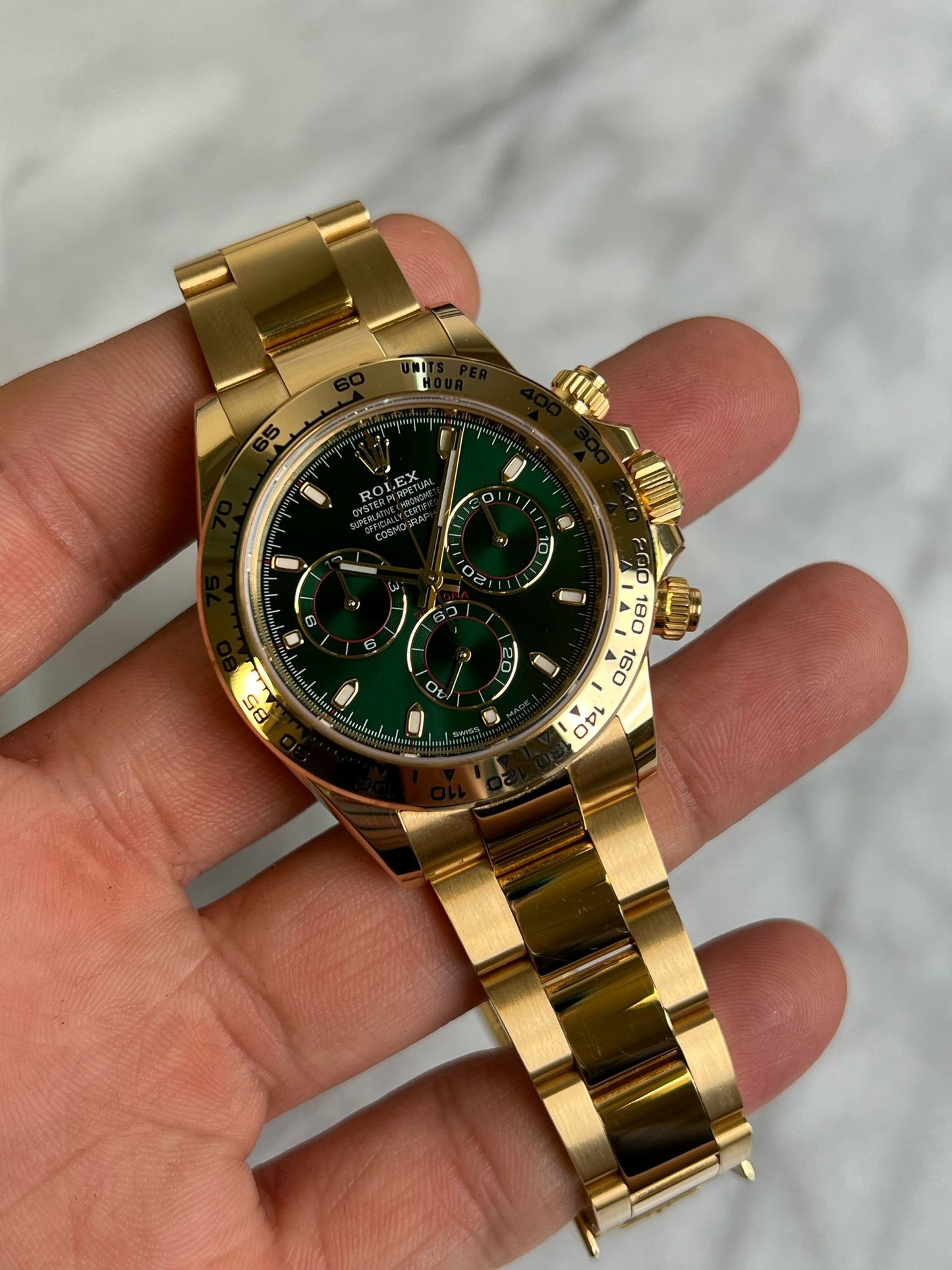 2021 116508 Green Preowned Complete