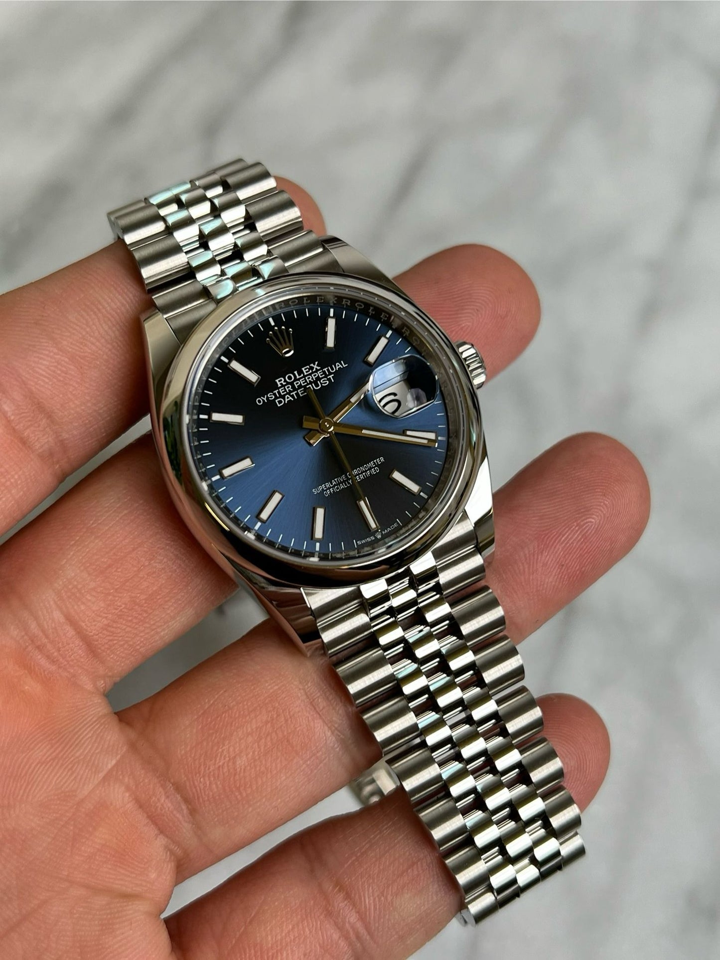 2025 126200 Jubilee Blue Index DJ36 New Complete