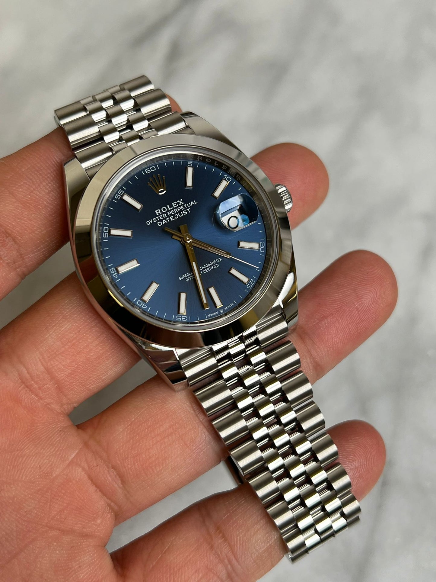 2025 126300 Blue index jubilee new complete