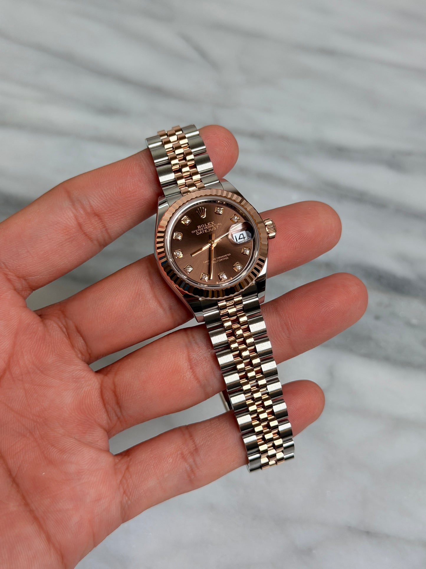 2025 279171G Jubilee Choco Diamond DJ28 New Complete