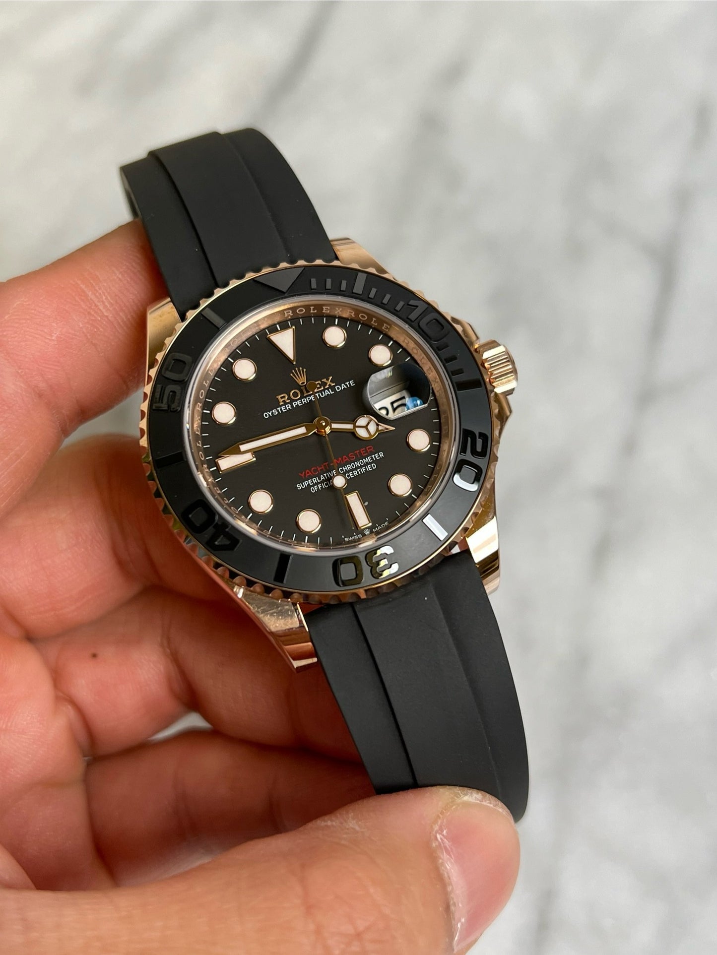 2023 126655 YM42, EF Straps Preowned and Polished Complete