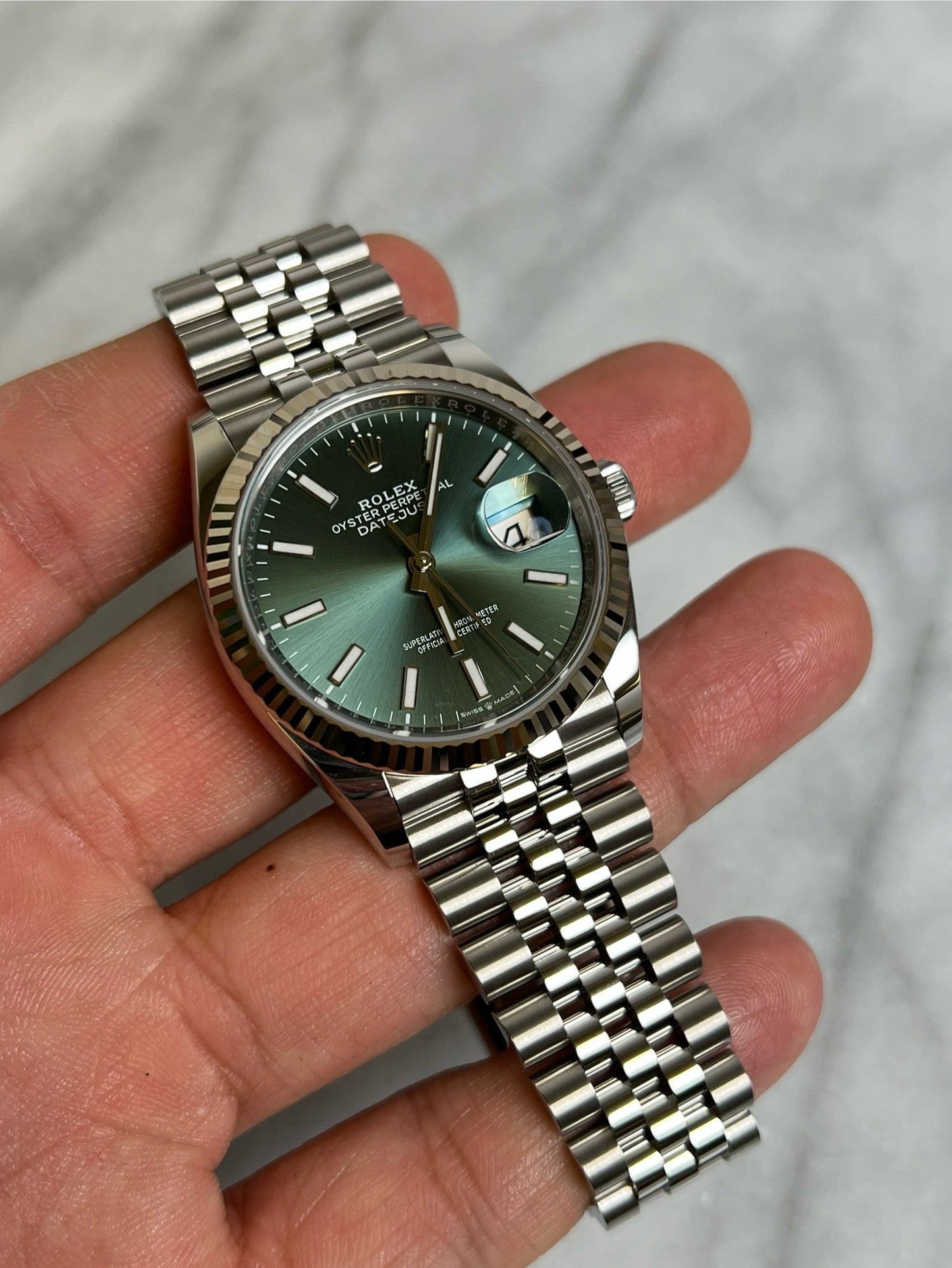 2025 126234 Jubilee Green Index DJ36 New Complete