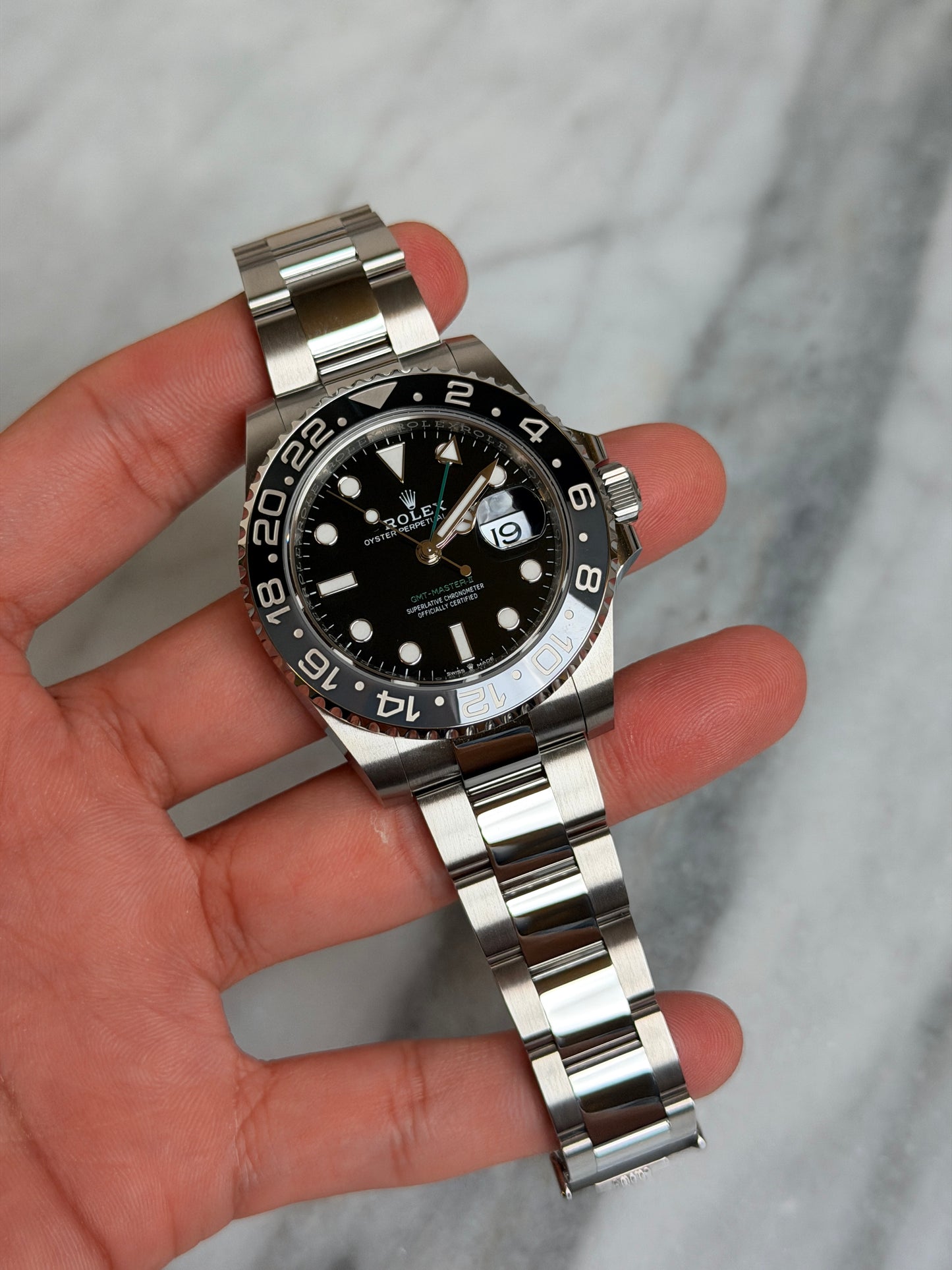 2025 126710GRNR Oyster Bruce Wayne New Complete