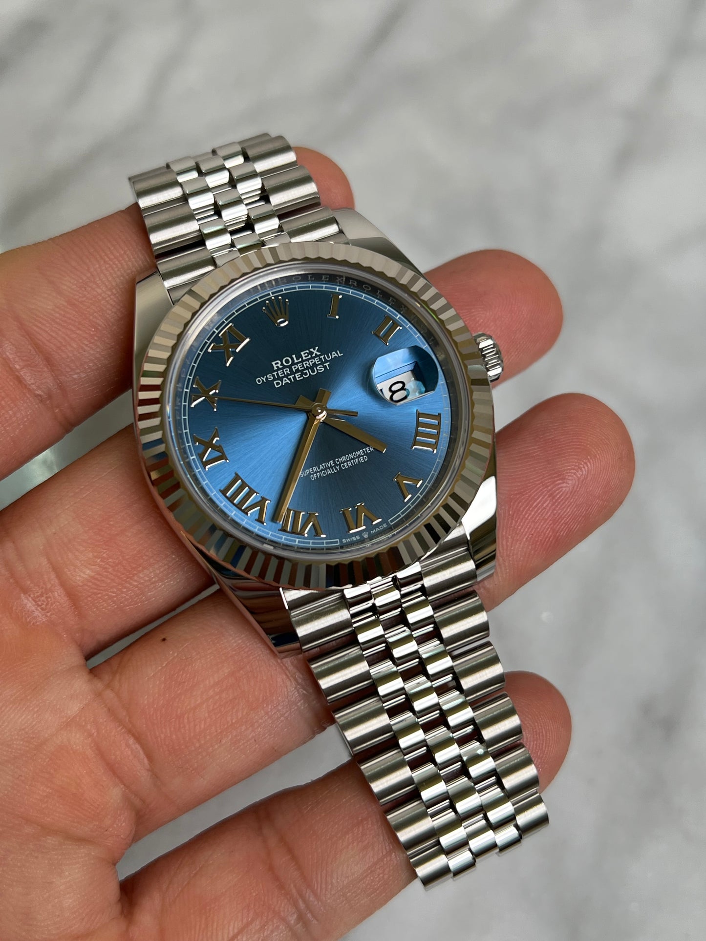 2025 126334 Jubilee Blue Roman New Complete