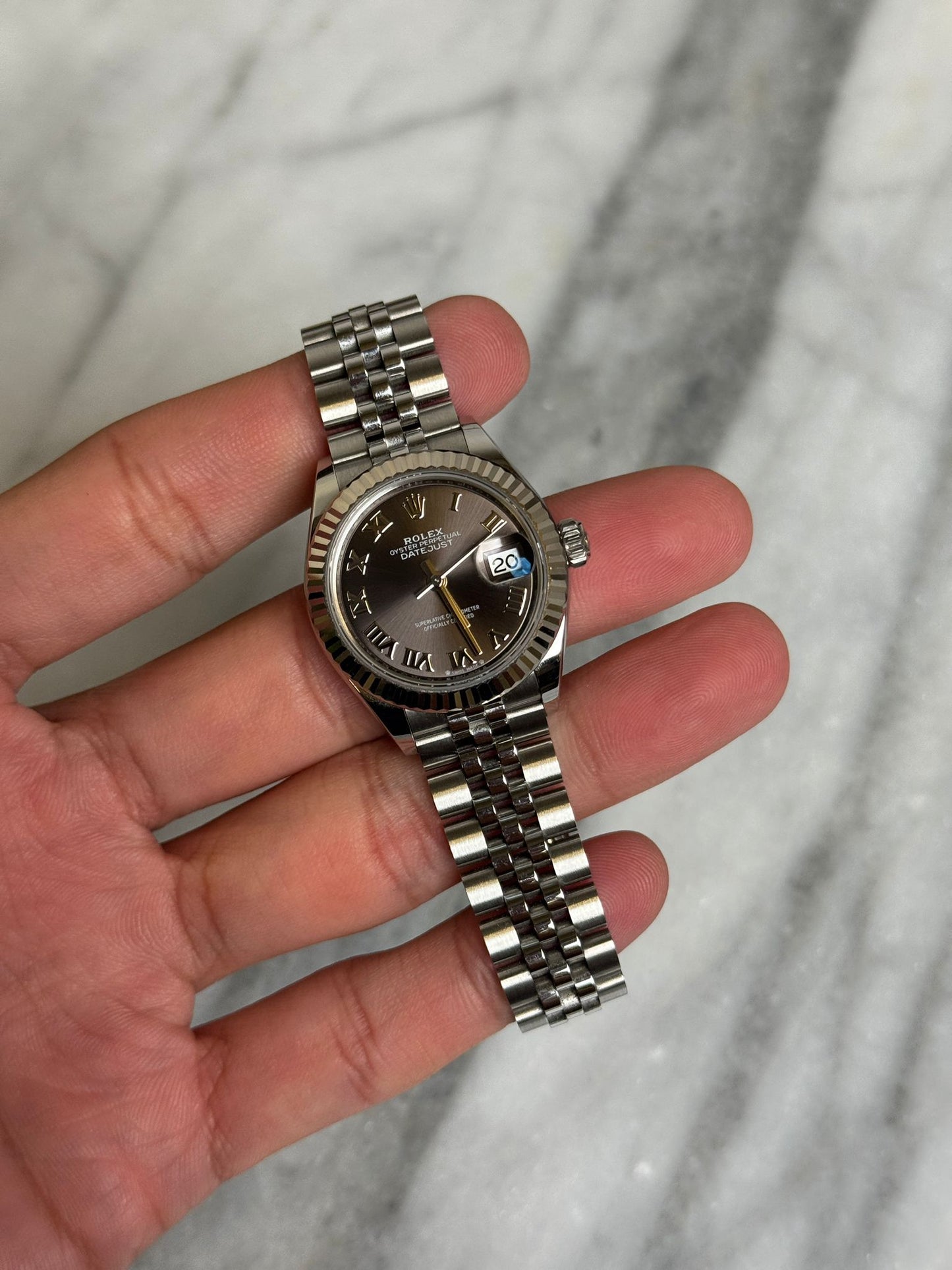 2024 279174 Jubilee Grey Roman DJ28 Preowned Complete