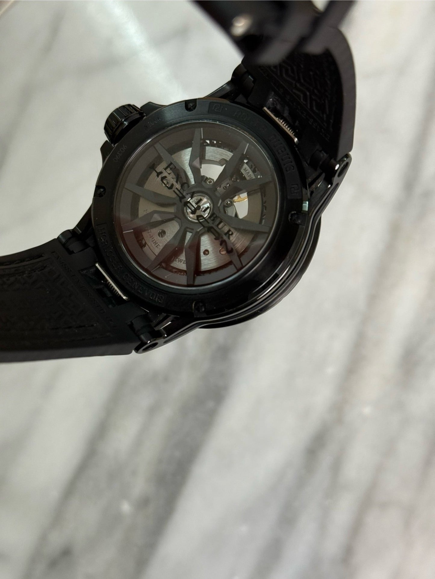 Roger Dubuis 2019 DBEX0749 Excalibur Spider Preowned Complete 13652