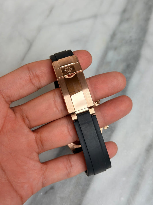 Rolex 2021 116515LN Choco, E/EG Straps Preowned and Polished Complete 13827