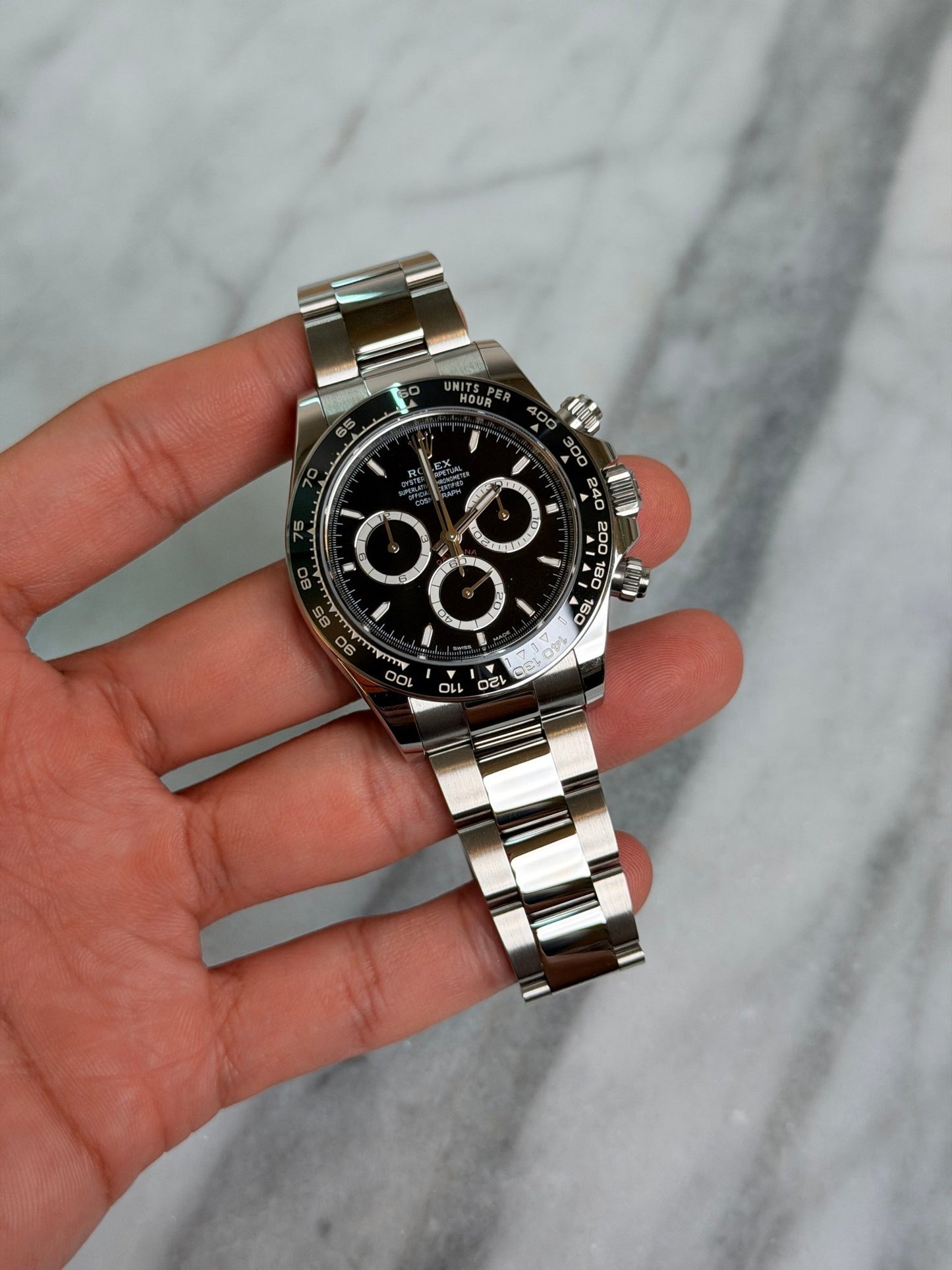 Rolex 2025 126500LN Black Preowned and Polished Complete 14912