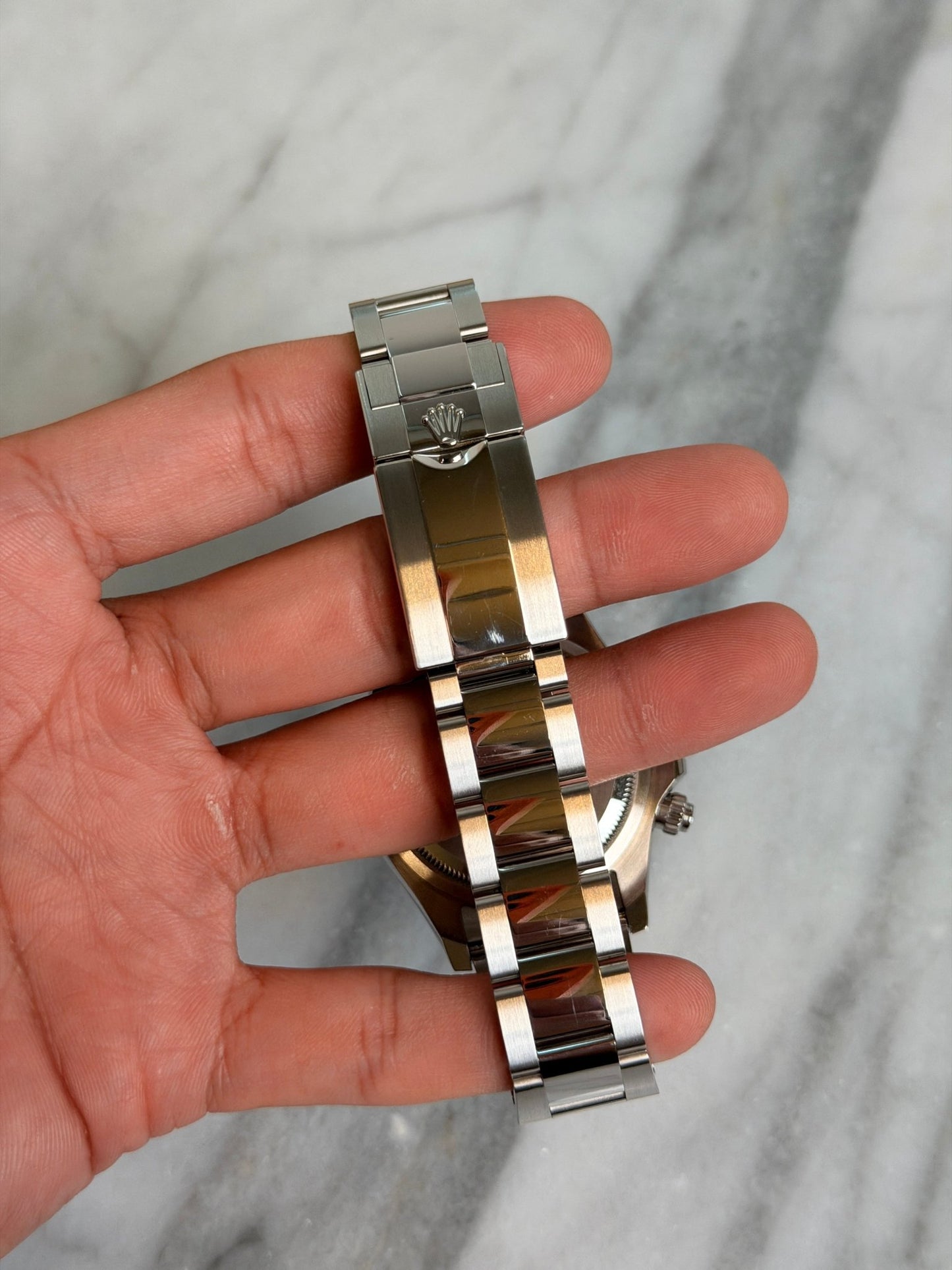 Rolex 2025 126500LN Panda Preowned and Polished Complete 14597