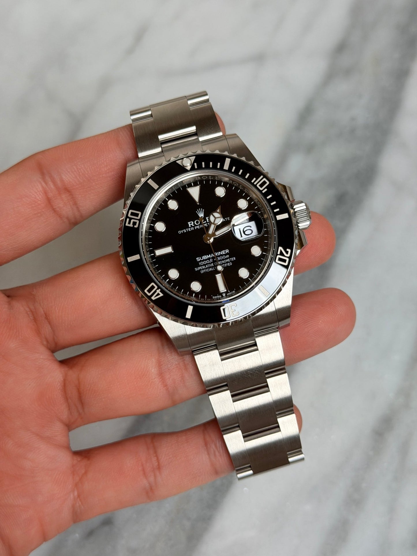 Rolex 2025 126610LN Sub Date New, Complete 13816