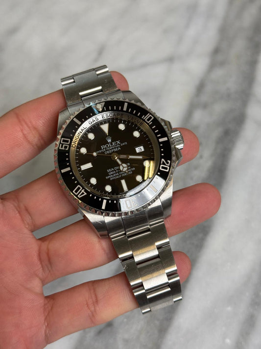 N/A 116660 Black Deepsea Preowned Watch Only