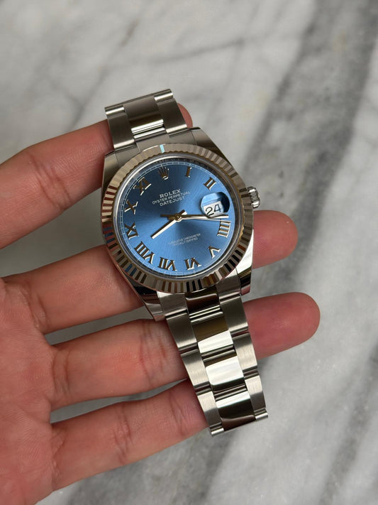 2024 126334 Oyster Blue Roman New Complete