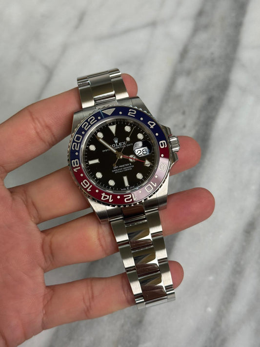 2021 126710BLRO Oyster Pepsi Pre-Owned & Polished Complete