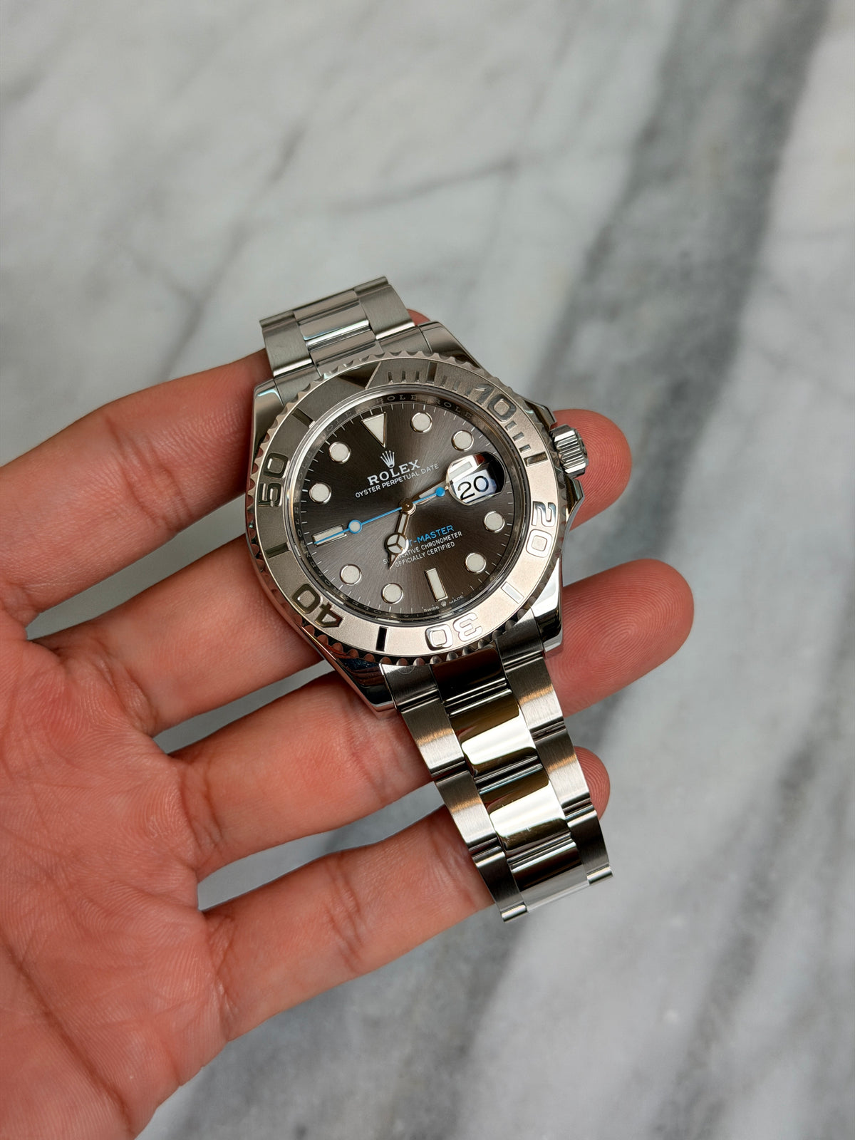 2021 126622 Rhodium Preowned Complete w/ White Tag