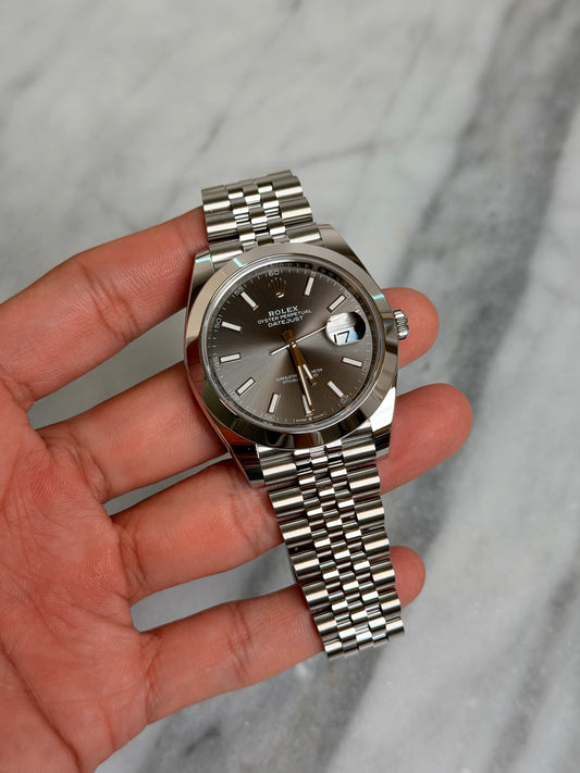 2025 126300 Jubilee Grey Index Like New Complete
