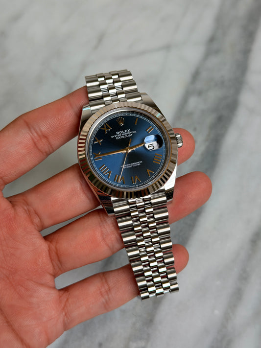 2026 126334 Jubilee Bright Blue Roman New Complete