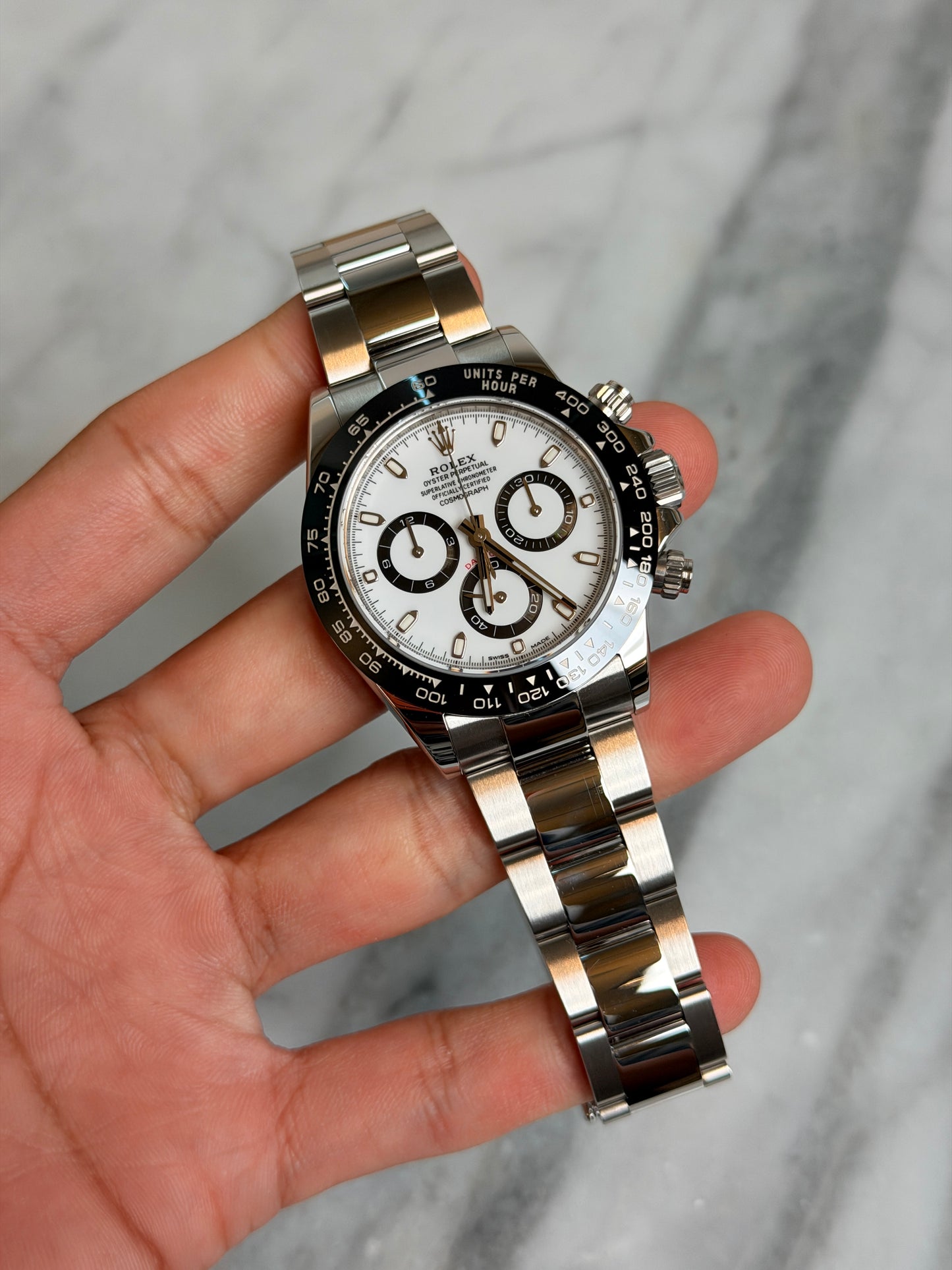 2021 116500LN Panda Preowned Complete