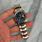 2021 126200 Oyster Blue Fluted Motif DJ36 Preowned Good Complete w/ White Tag