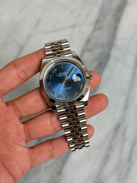 2026 126300 Jubilee Blue Roman New Complete