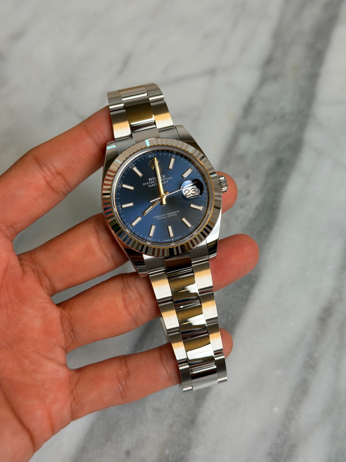 2026 126334 Oyster Blue Index New Complete