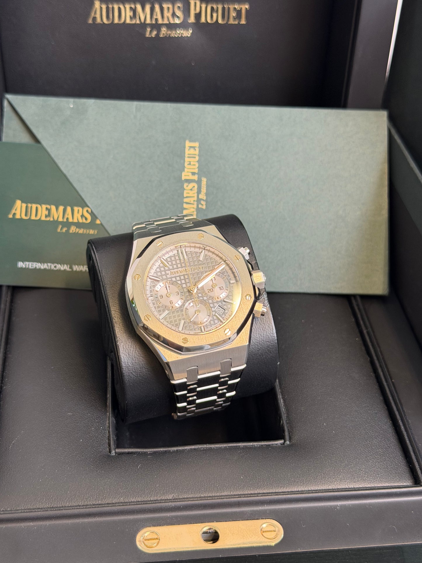 2023 26715ST.OO.1356ST.02 Grey 38mm Chrono Preowned and Polished Complete