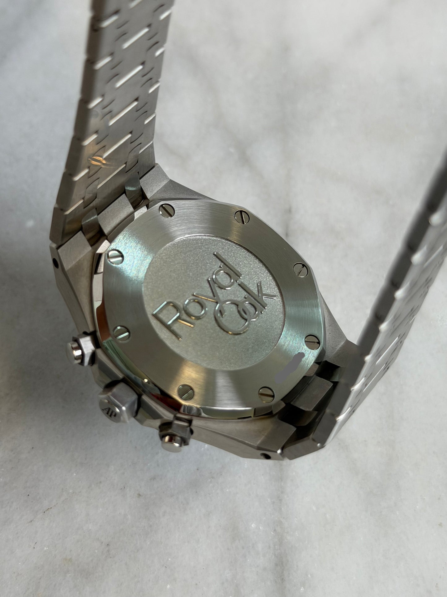 2023 26715ST.OO.1356ST.02 Grey 38mm Chrono Preowned and Polished Complete
