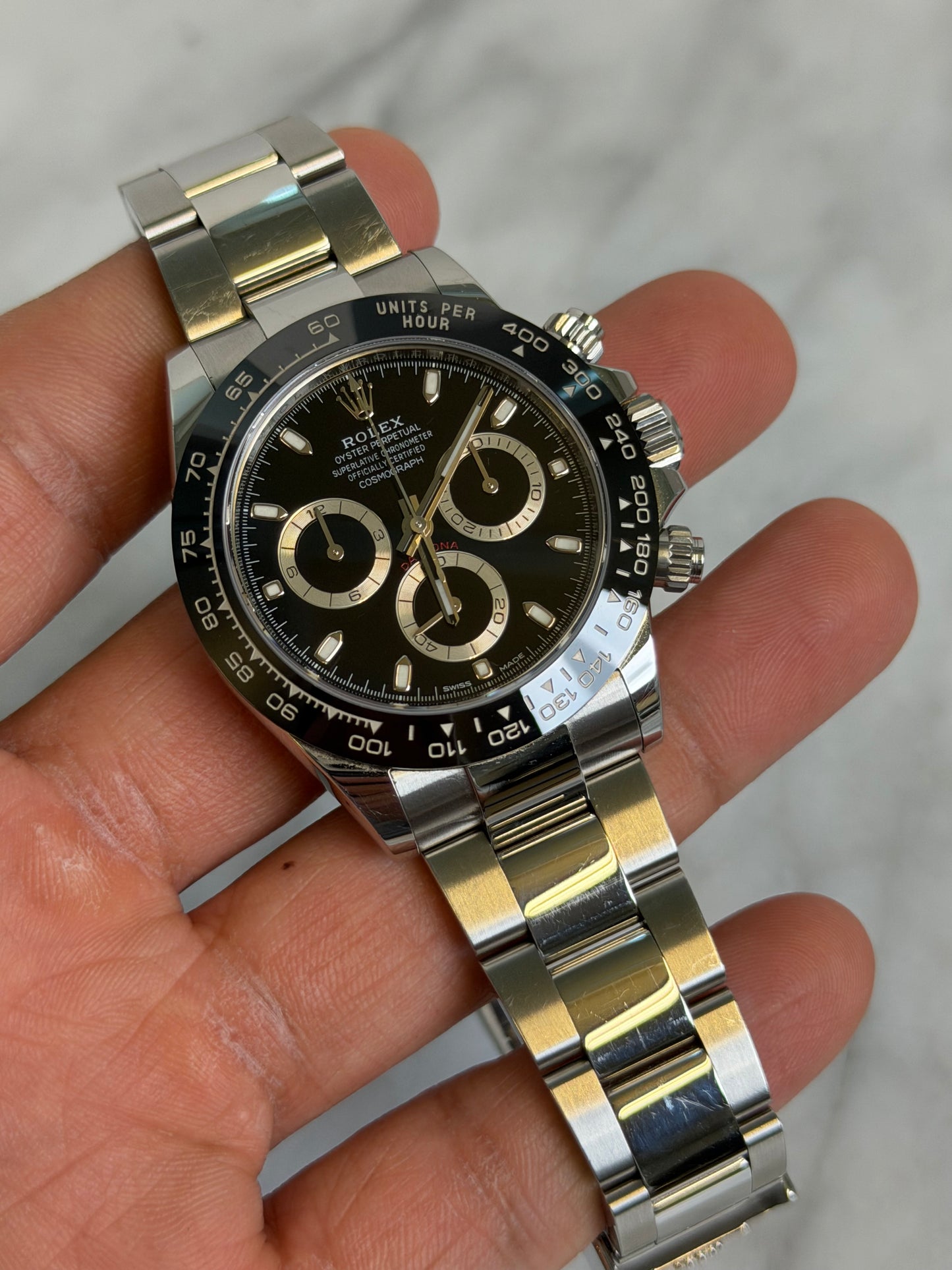 2020 116500LN Black Preowned NFC Complete