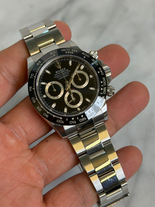 2020 116500LN Black Preowned NFC Complete