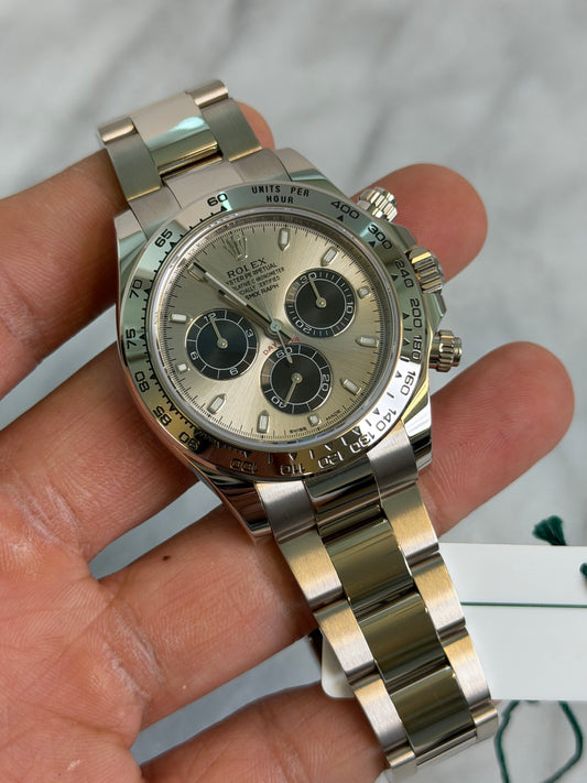 2023 116509 Grey Preowned and Polished Complete w/ White Tag