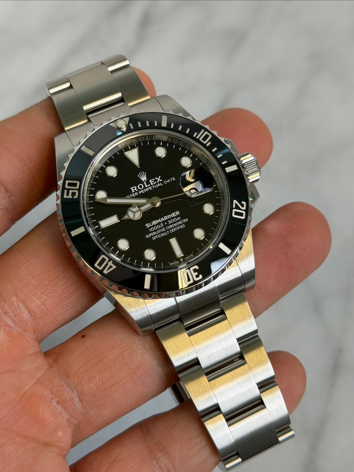 2022 126610LN Sub Date Preowned and Polished Complete