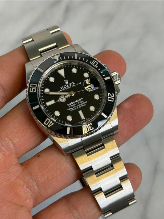 2022 126610LN Sub Date Preowned and Polished Complete