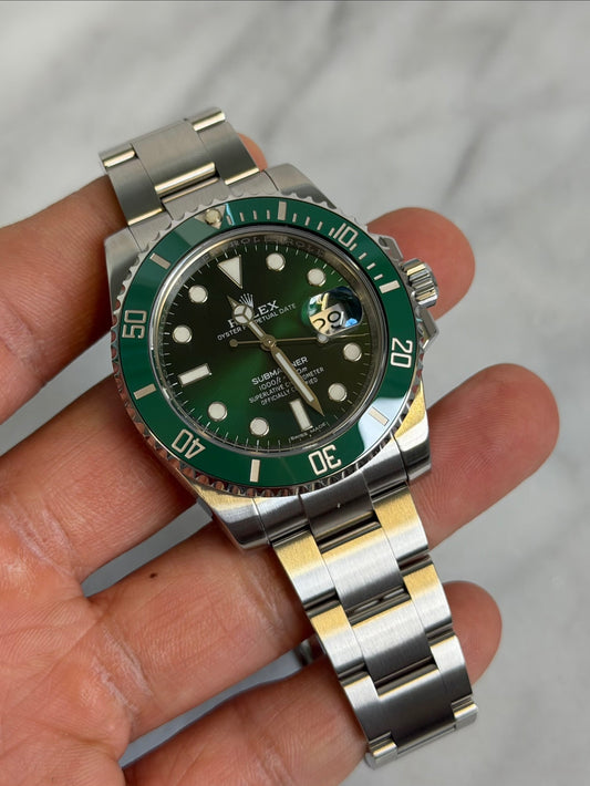 2018 116610LV Hulk Preowned and Polished Complete