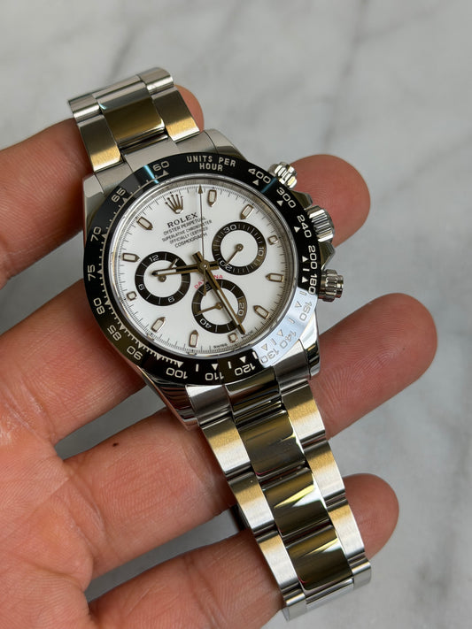 2021 116500LN Panda Preowned and Polished Complete