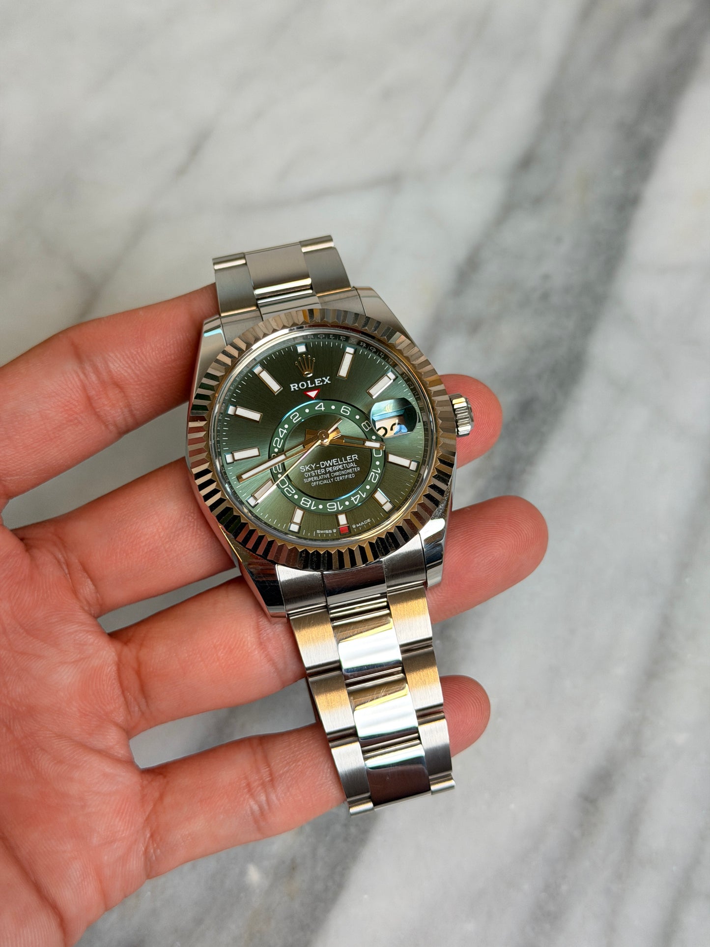 2024 336934 Oyster Green Sky Preowned Complete