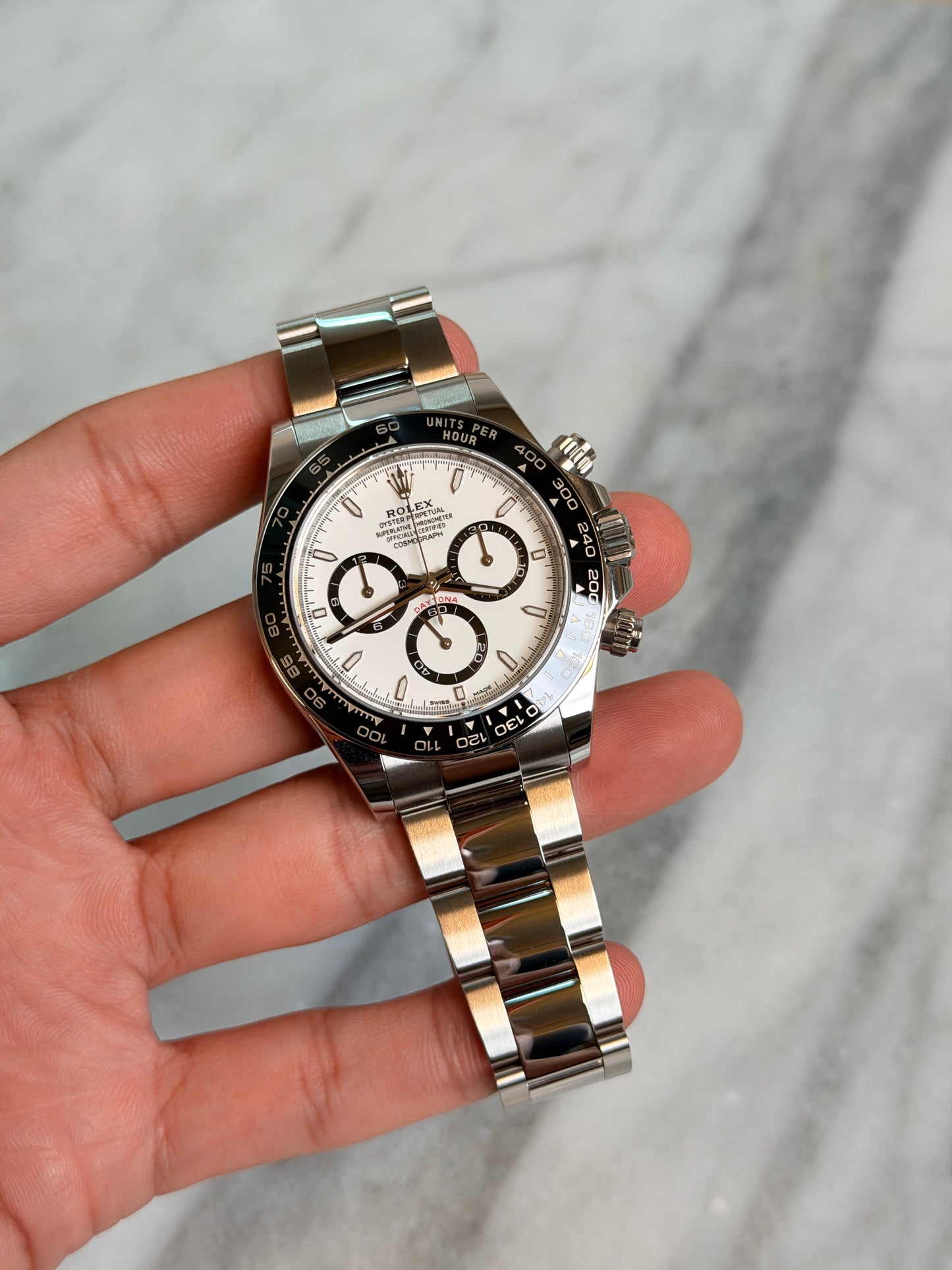 2024 126500LN Panda Preowned and Polished Complete