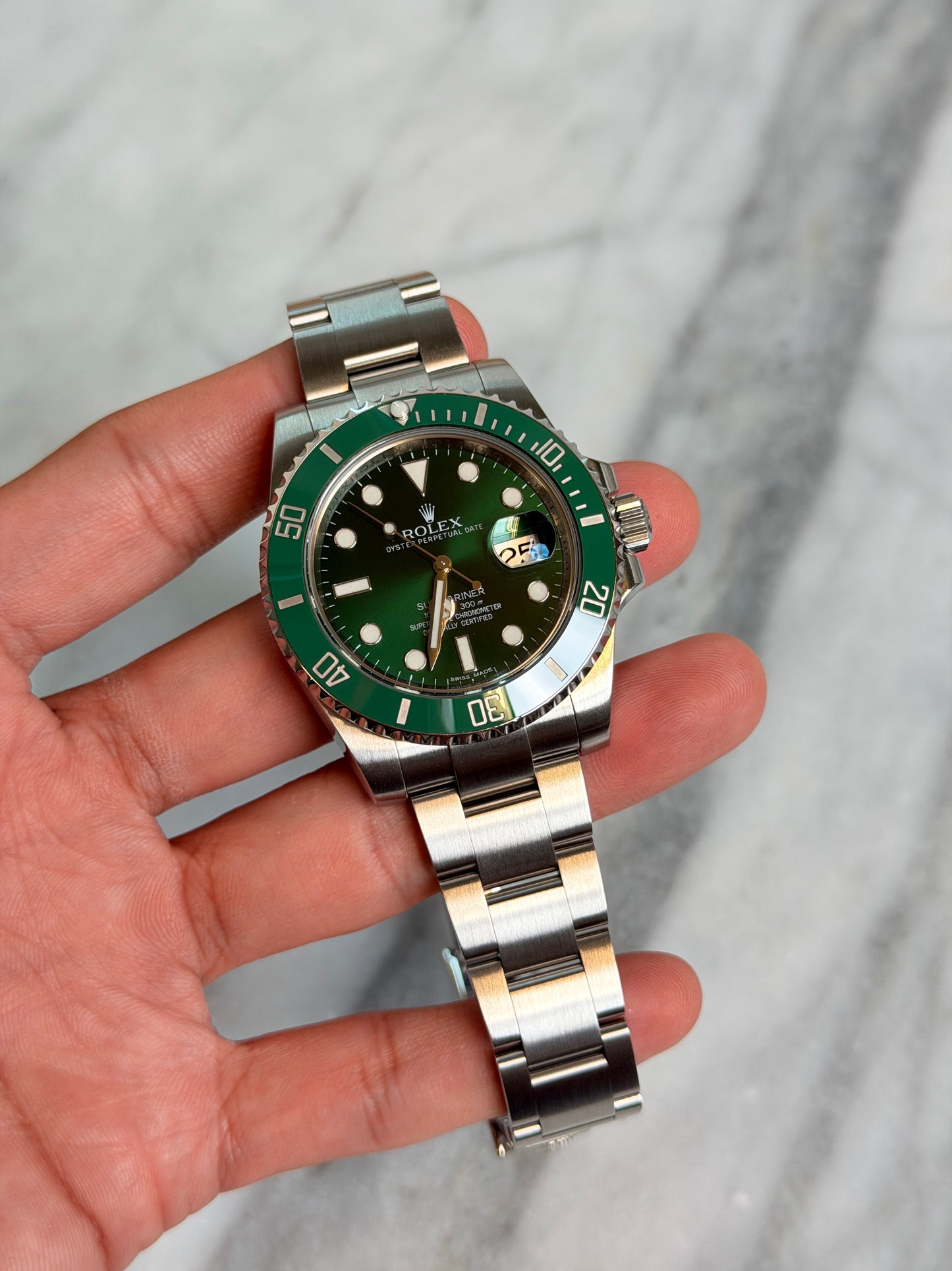 2013 116610LV Hulk Preowned and Polished Complete