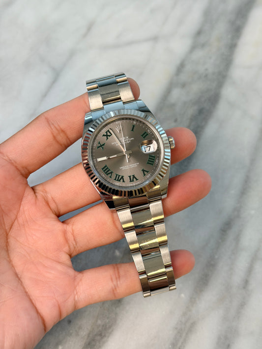 2021 126334 Oyster Wimbledon Preowned Complete