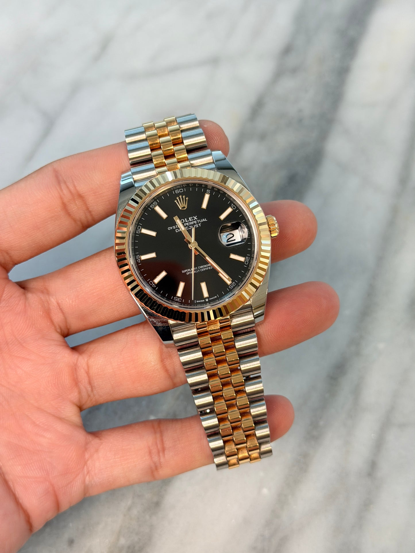 2025 126333 Jubilee Black Index Preowned Complete