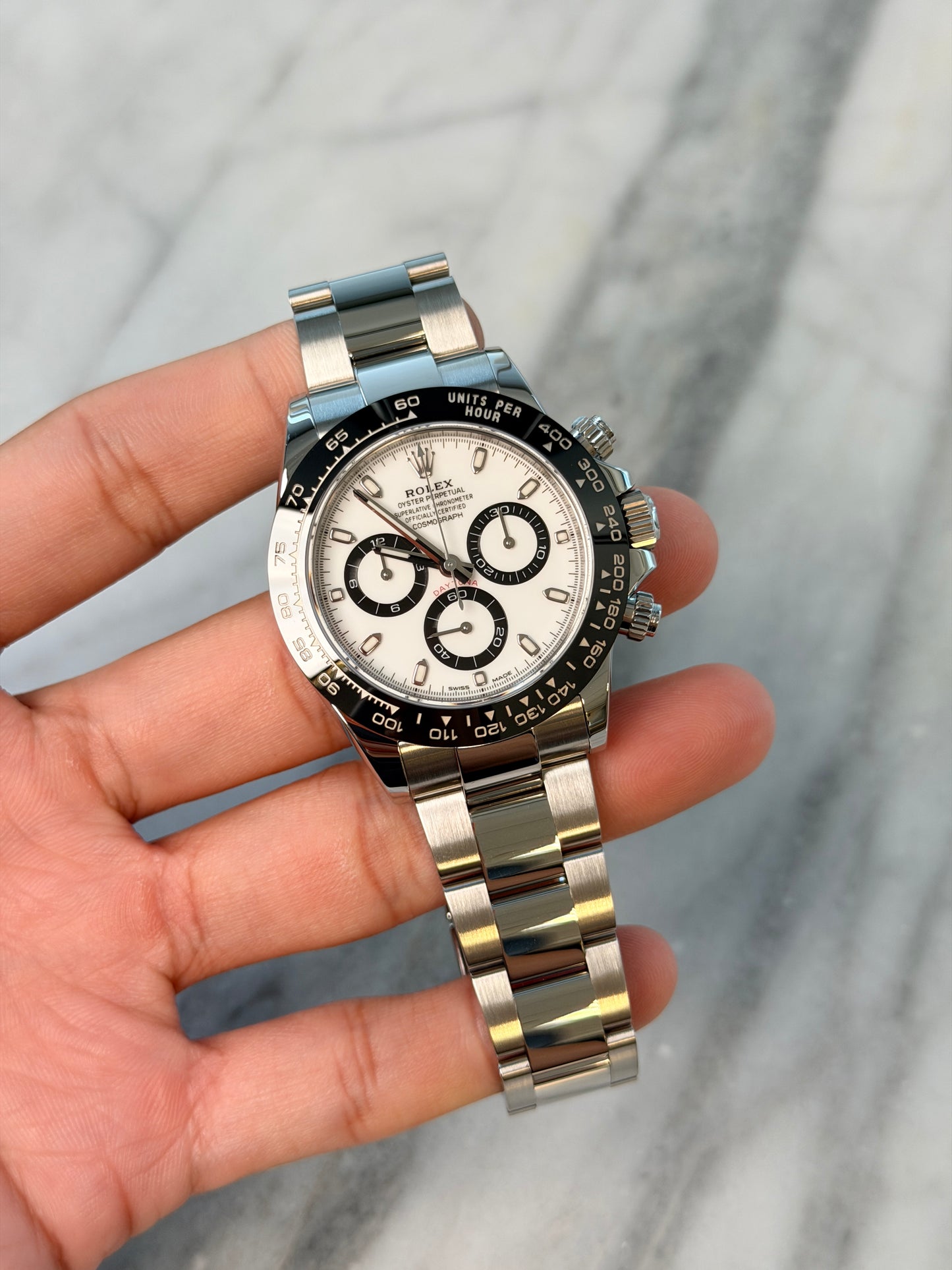 2022 116500LN Panda Preowned and Polished Complete