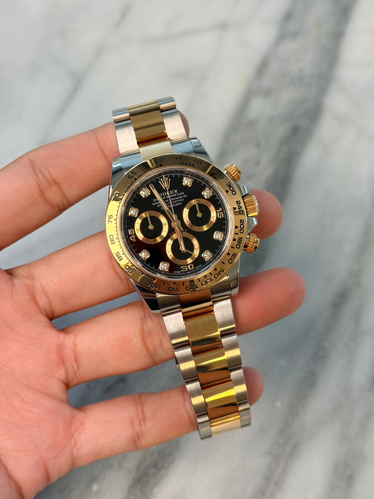 2023 116503G Black Diamond MK2 Preowned Good Complete w/ White Tag