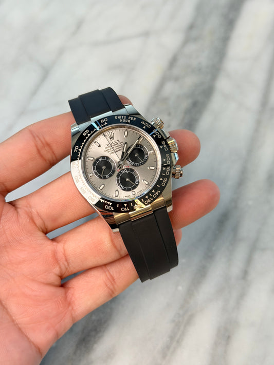 2023 116519LN Grey, EF Straps Preowned Complete