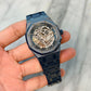 2025 15416CD.OO.1225CD.01 Blue Ceramic Openworked Like New Complete