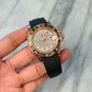 2018 116695SATS Rainbow Pave YM40, EF Straps Preowned Complete