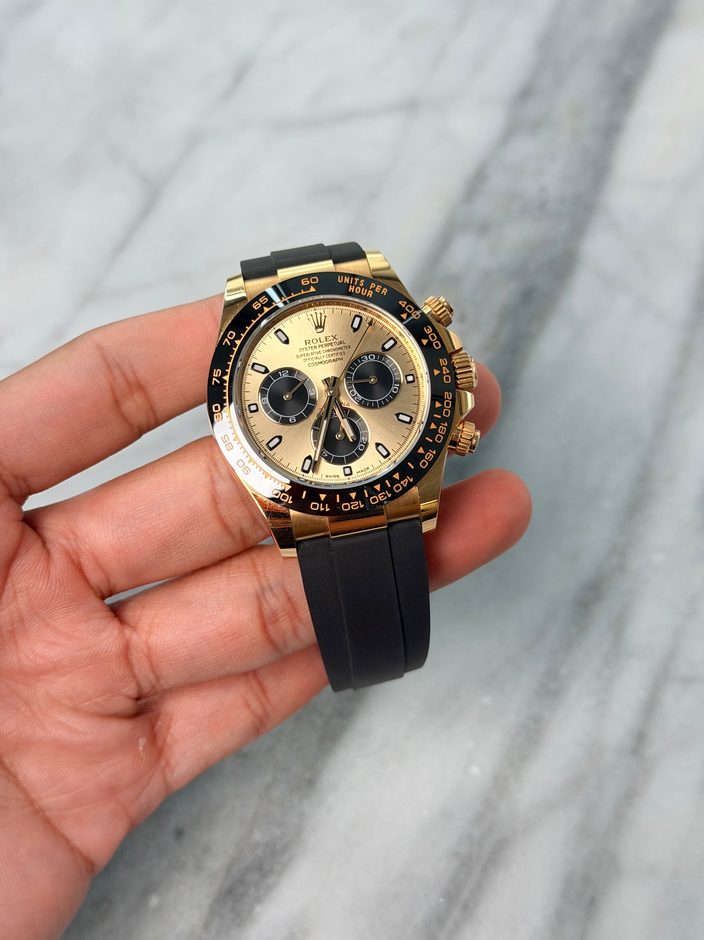 2022 116518LN YML, EF Straps Preowned Good Complete
