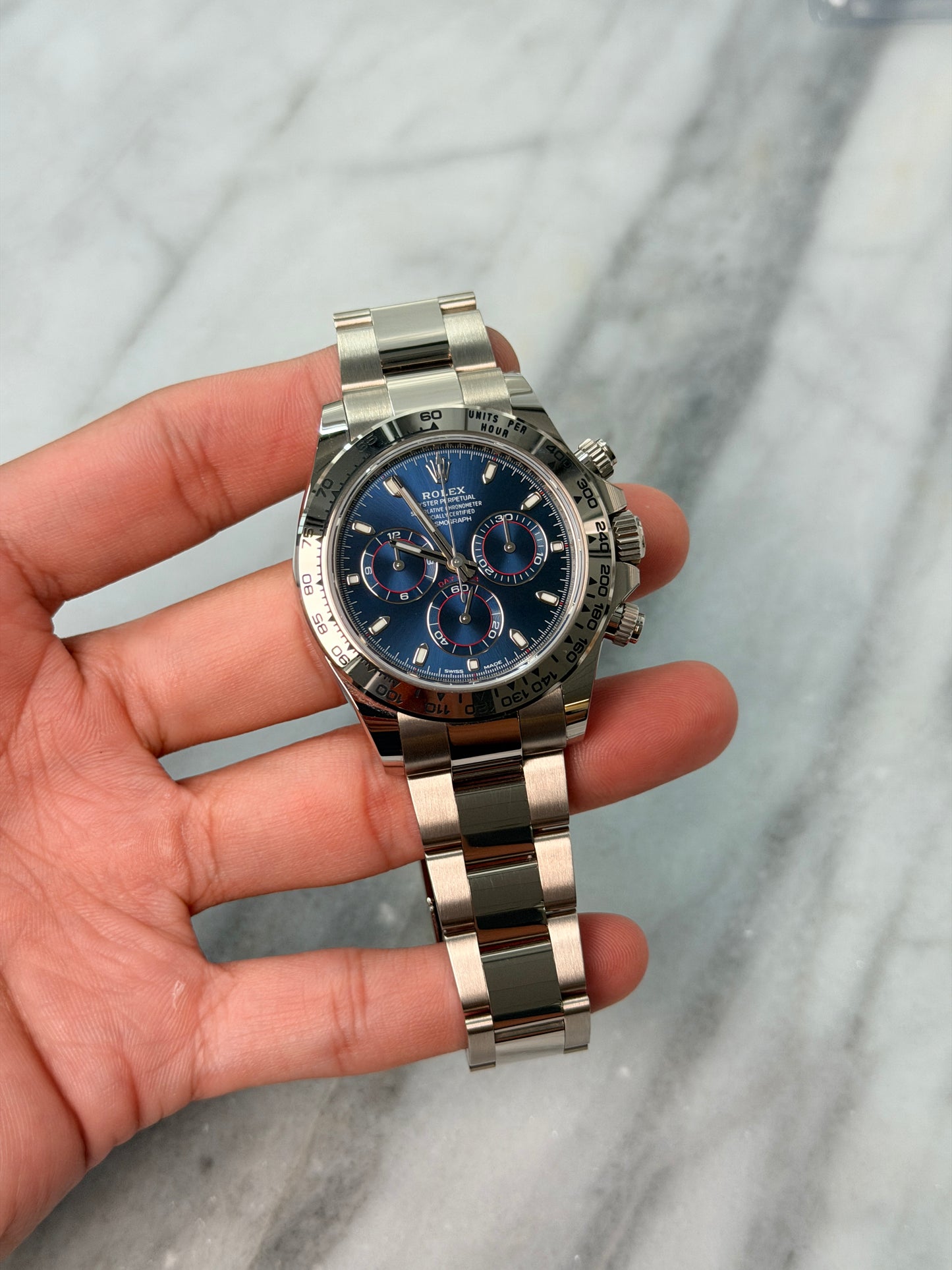 2021 116509 Blue Preowned Good Complete w/ White Tag