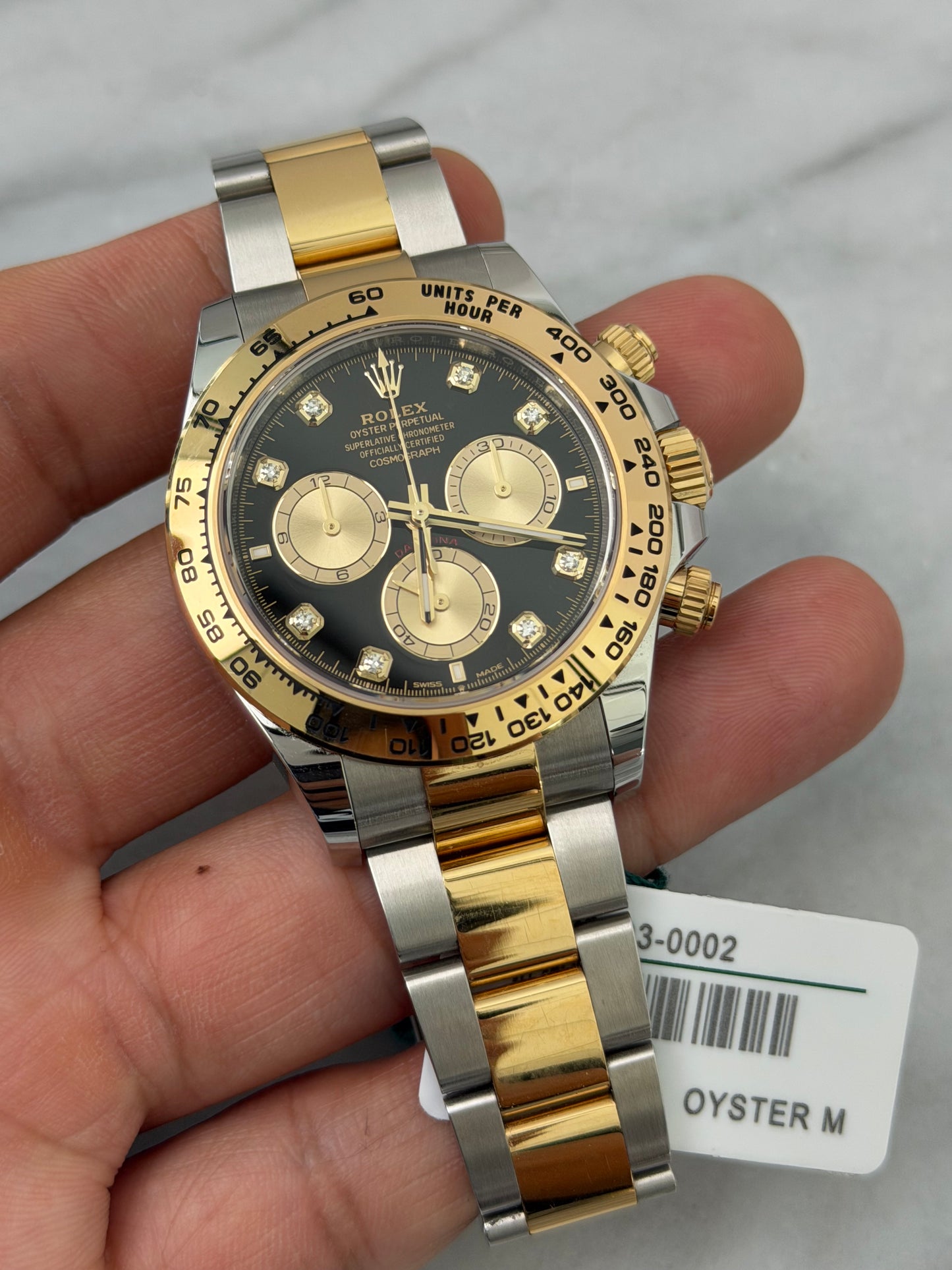 2025 126503G Black Diamond Preowned Complete w/ White Tag